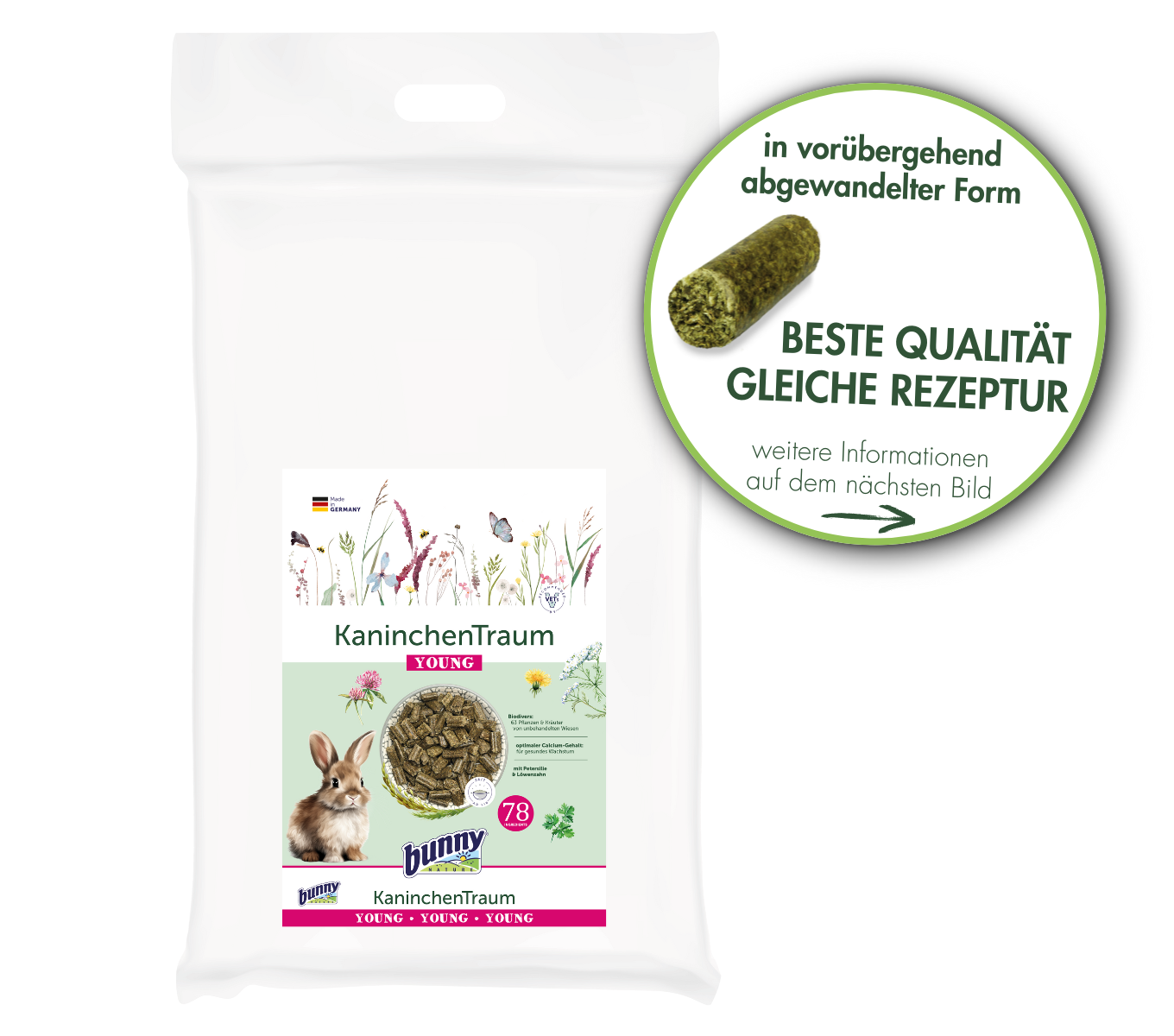 KaninchenTraum YOUNG  4 kg