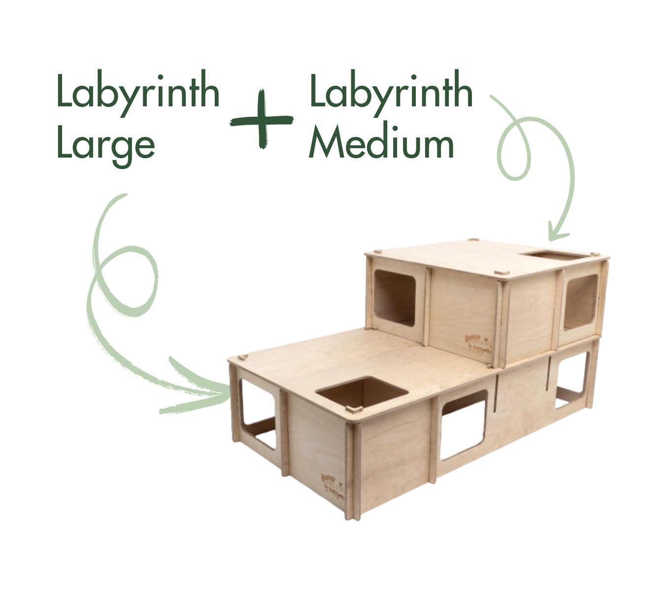 AKTION -  by puppijames Labyrinth SET LARGE & MEDIUM