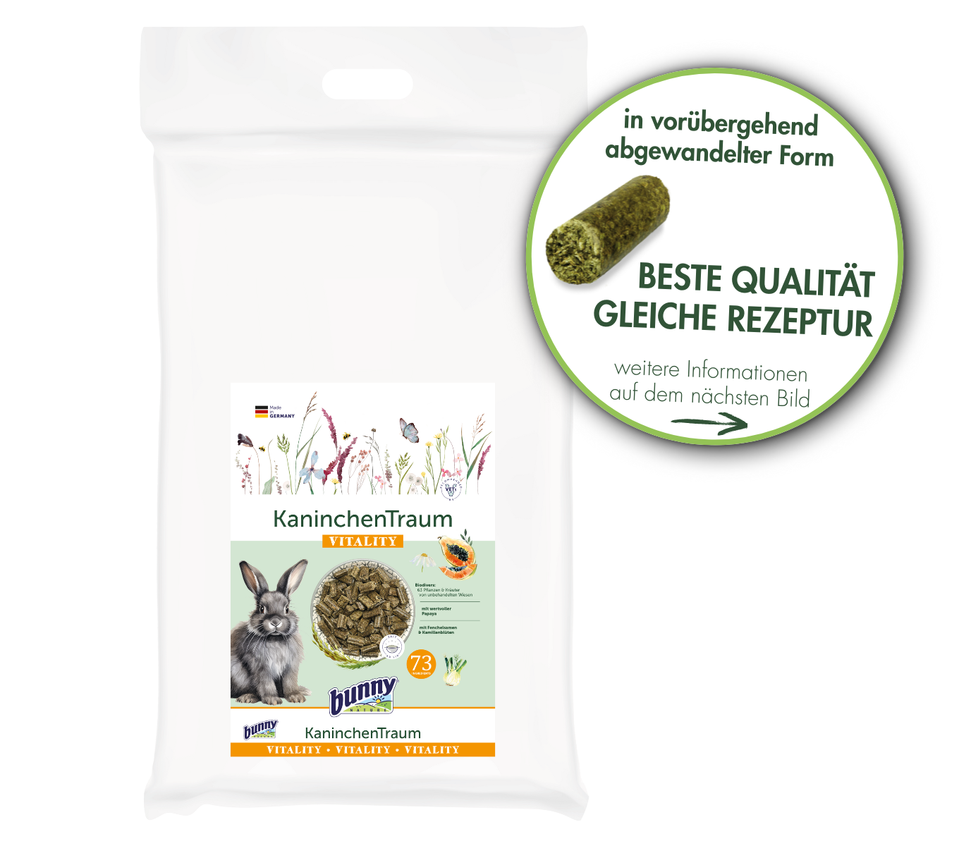 KaninchenTraum VITALITY 4 kg