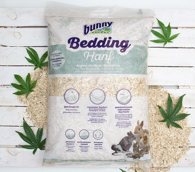 bunnyBedding - Hanf - Umweltfreundliche Einstreu aus Hanf für Kleintiere bunnyBedding - Hanf - Umweltfreundliche Einstreu aus Hanf für Kleintiere