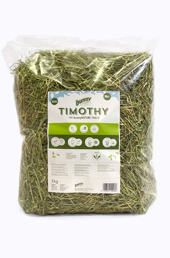 Timothy - Hochqualitatives Heu mit wenig Calcium für Kleintiere