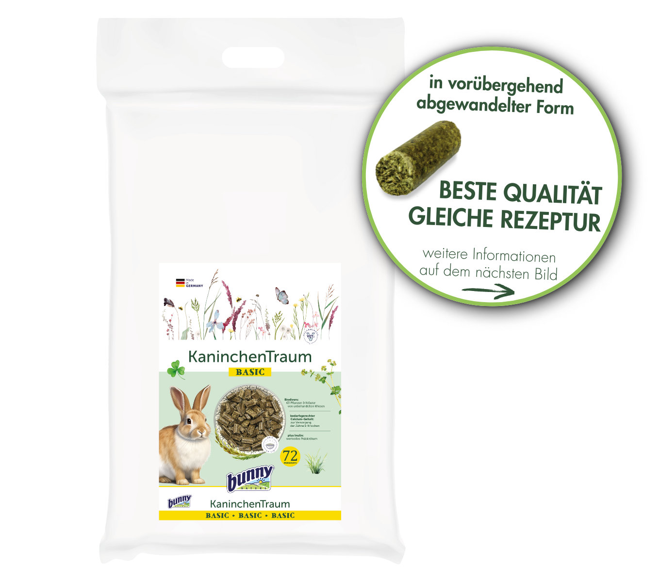 KaninchenTraum BASIC 4 kg