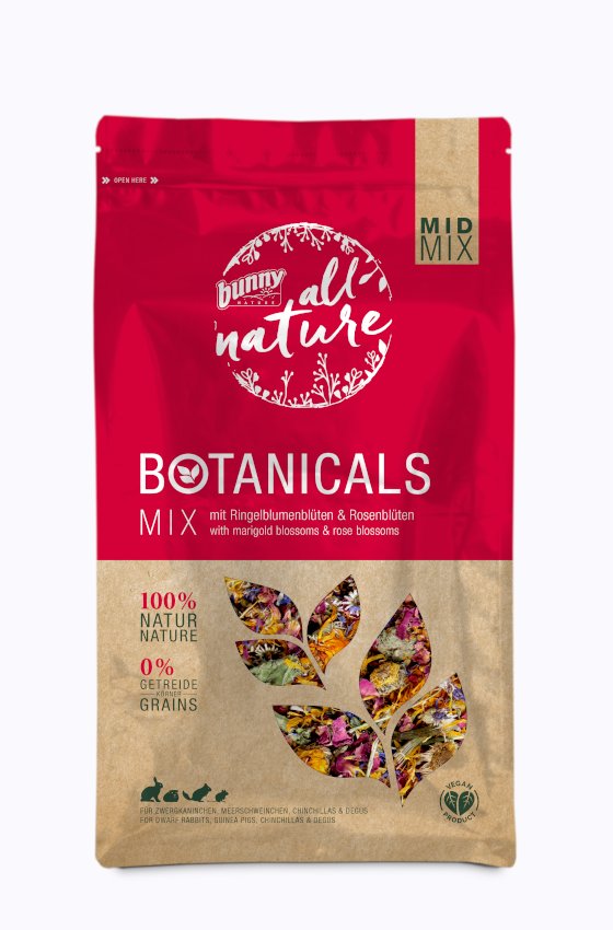 BOTANICALS MID MIX -  mit Ringelblumenblüten & Rosenblüten