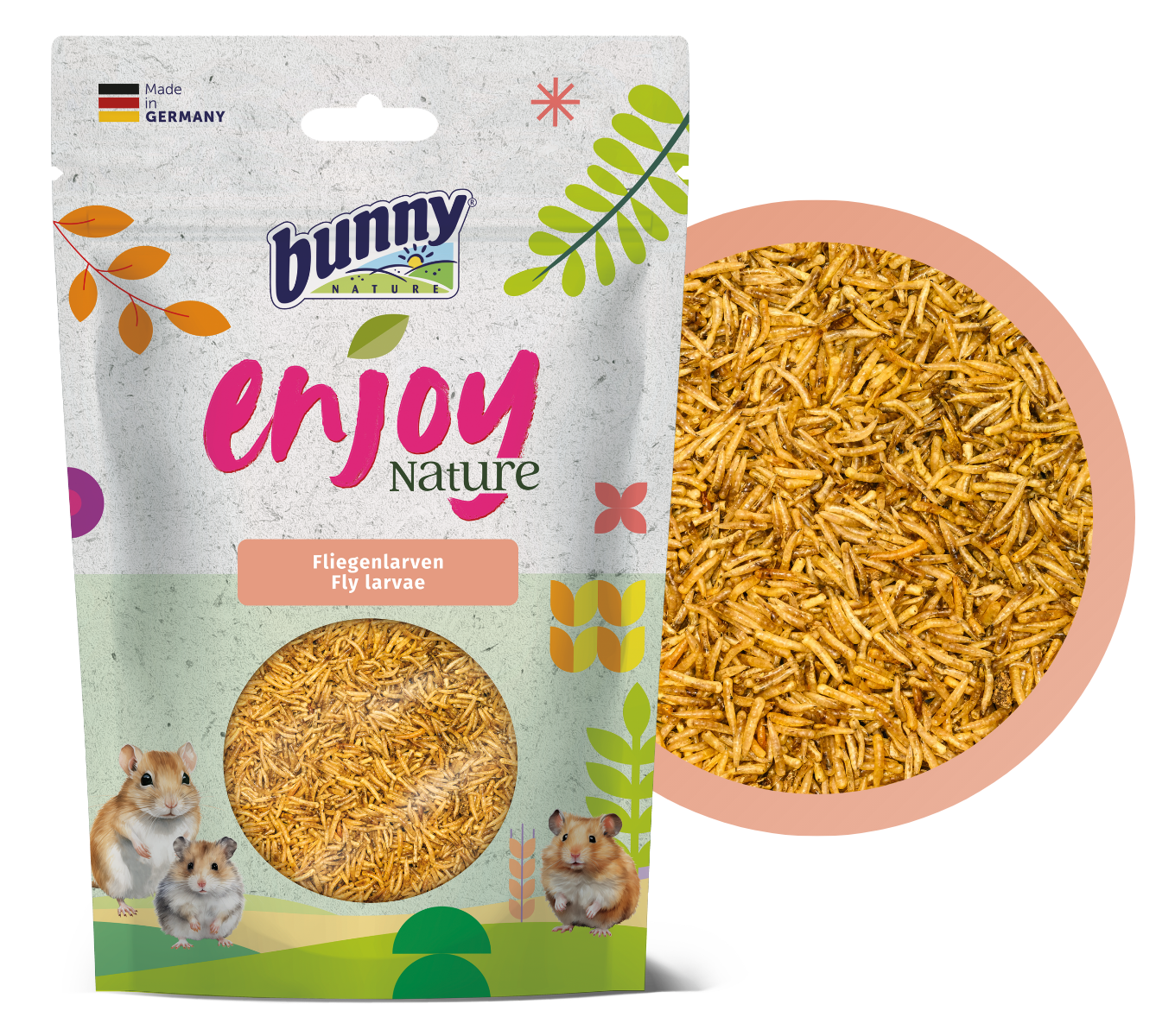 EnjoyNature - Fliegenlarven