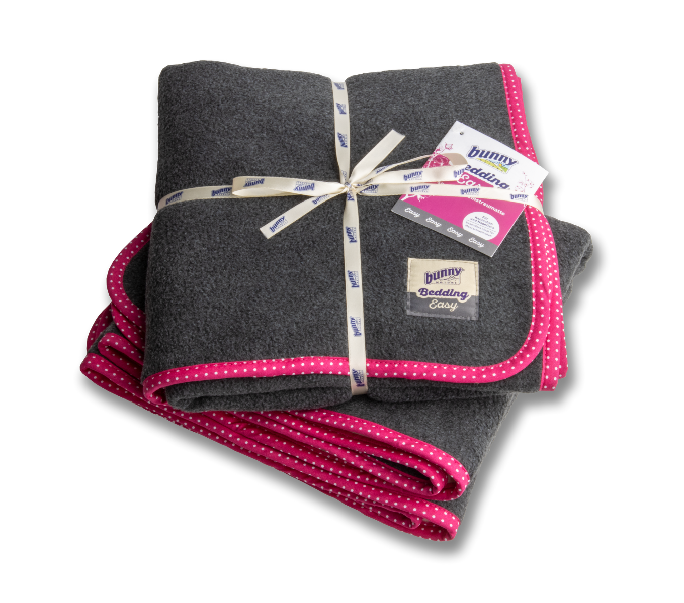 bunnyBedding - Easy Pink - Saugstarke Matte aus Molton für Kleintiere