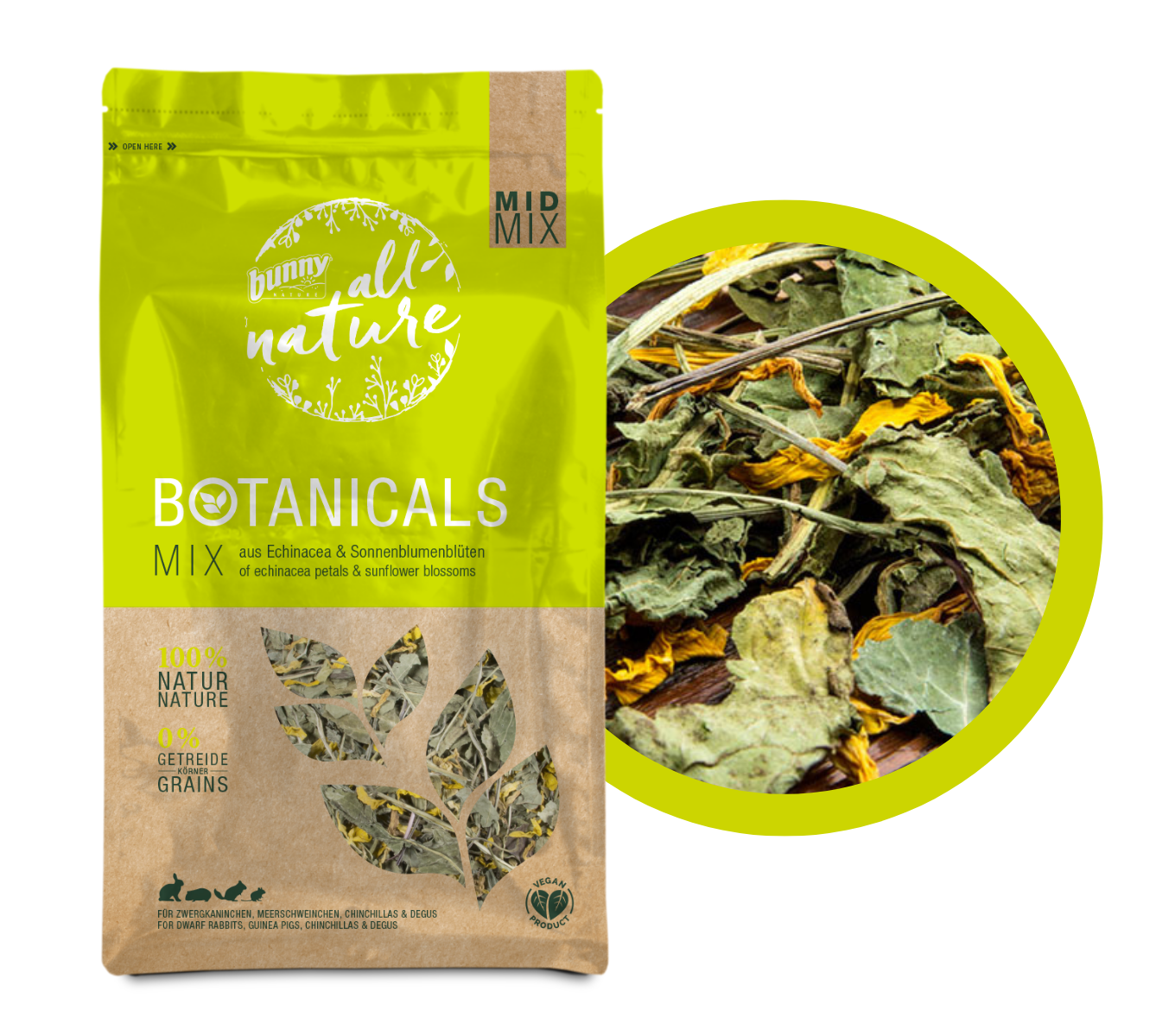 BOTANICALS MID MIX - aus Echinacea & Sonnenblumenblüten