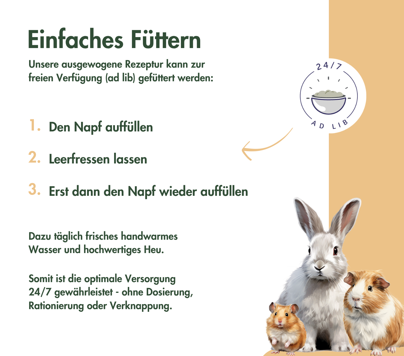 HamsterTraum EXPERT - Premium Nahrung für Hamster