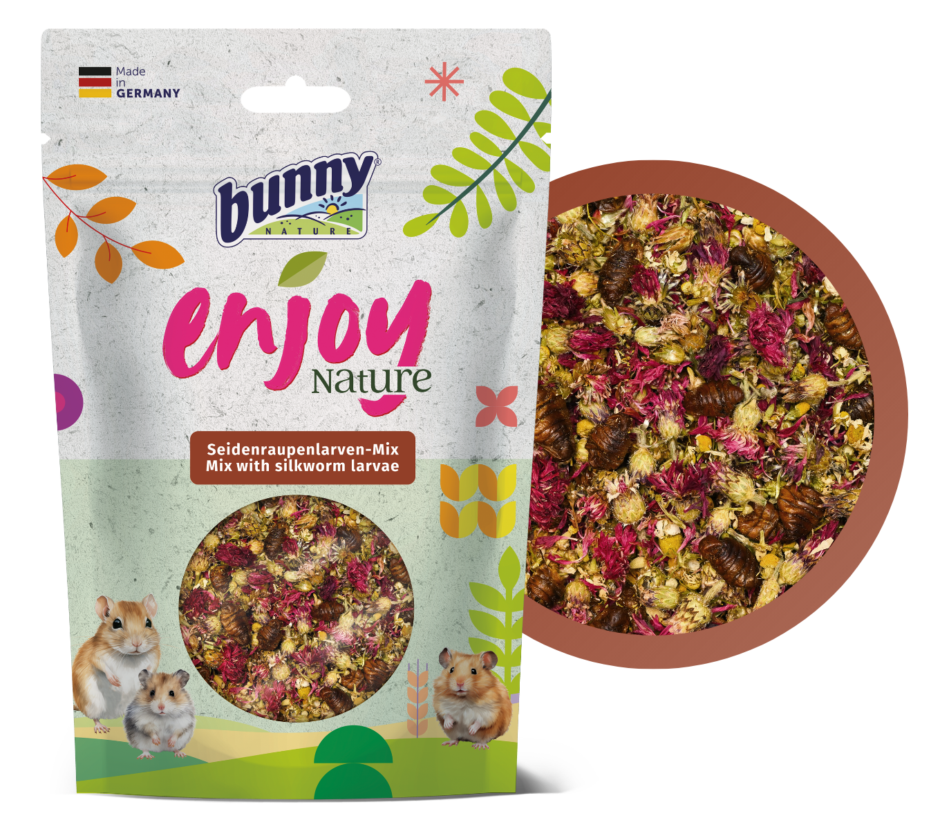 EnjoyNature - Seidenraupenlarven-Mix 