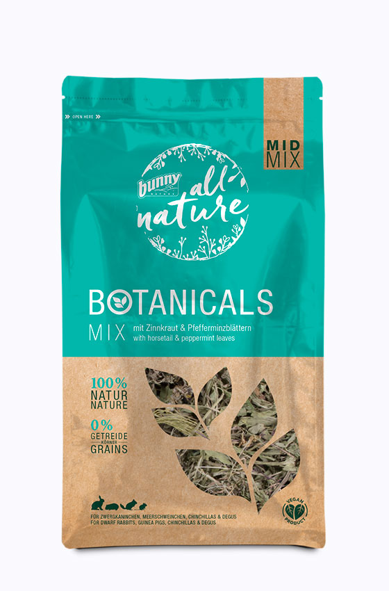 BOTANICALS MID MIX - Mix mit Zinnkraut & Pfefferminzblättern Packung