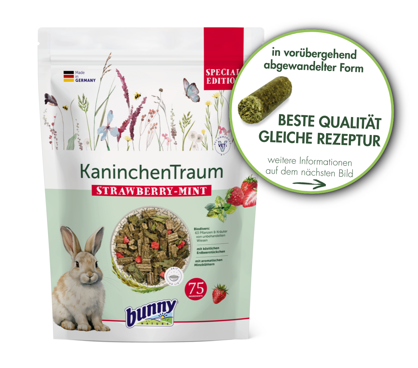 KaninchenTraum SPECIAL EDITION STRAWBERRY-MINT