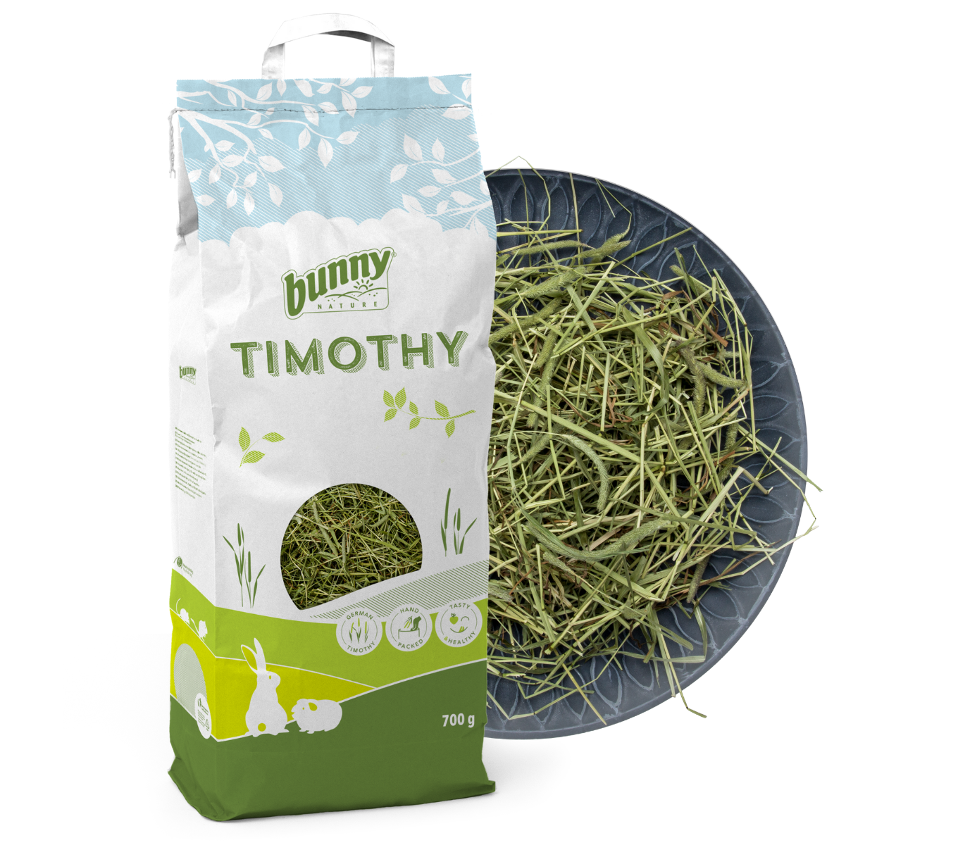 Timothy - Hochqualitatives Heu mit wenig Calcium für Kleintiere