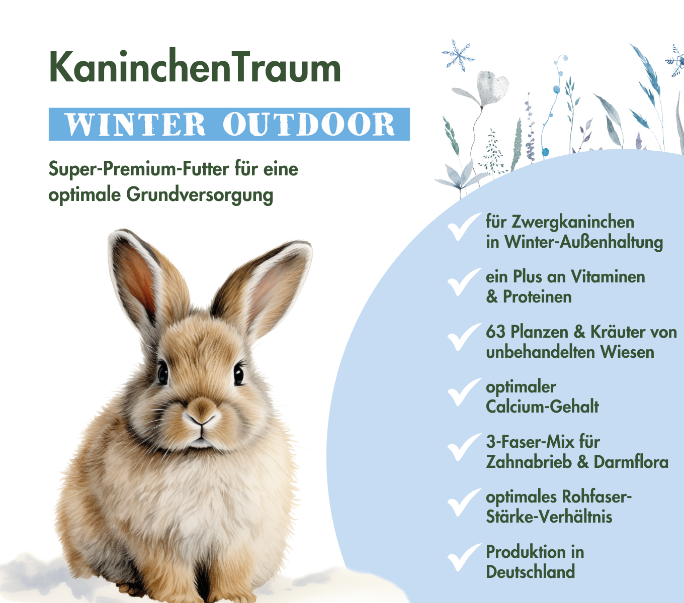 KaninchenTraum WINTER OUTDOOR