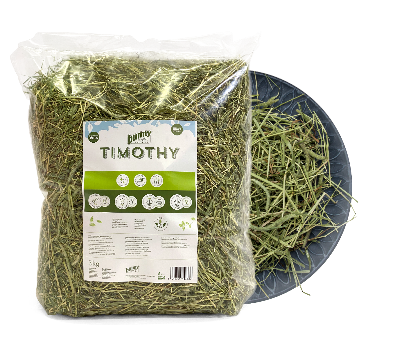 Timothy - Hochqualitatives Heu mit wenig Calcium für Kleintiere