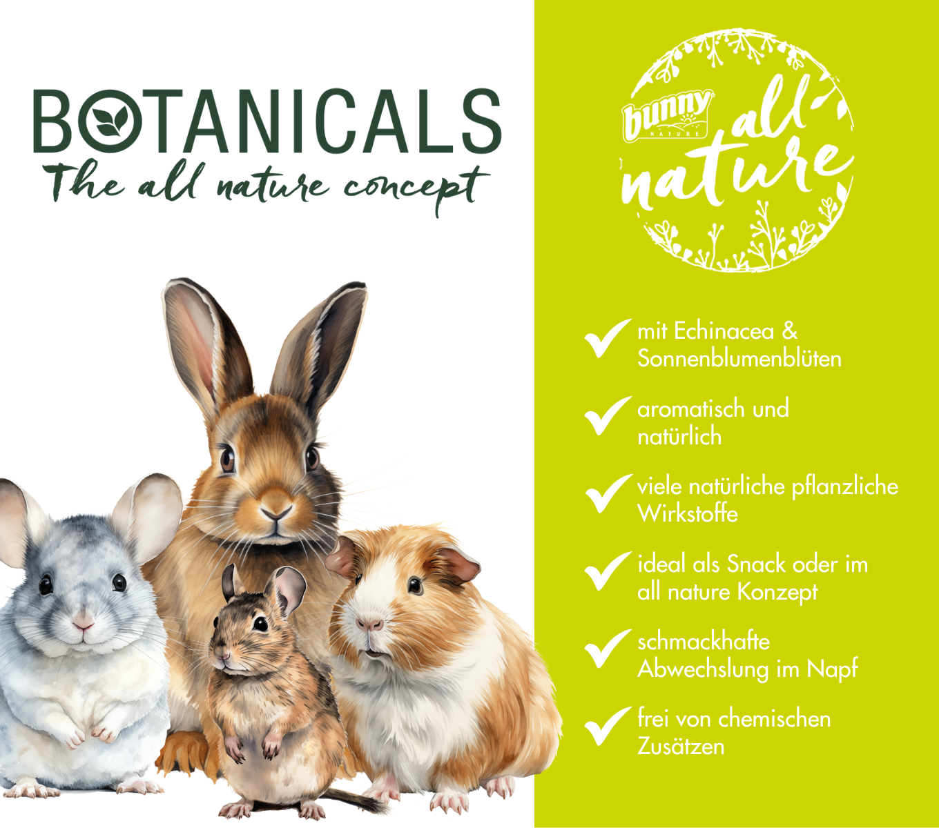 BOTANICALS MID MIX - aus Echinacea & Sonnenblumenblüten